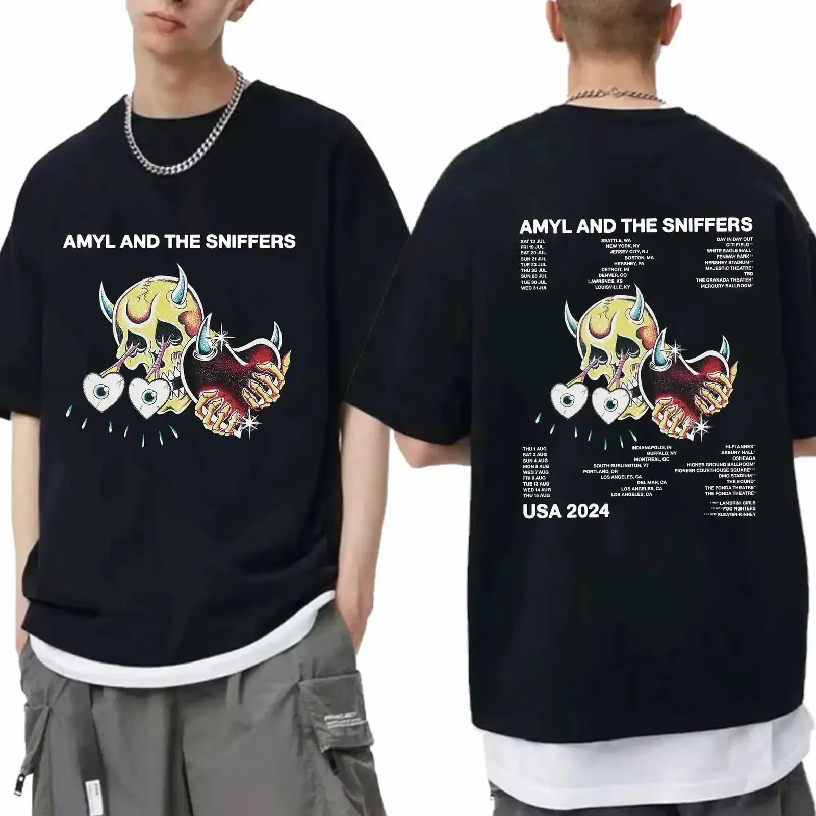 Amyl The Sniffers US 2024 Tour Shirt Amyl and The Sniffers Band Fan Shirt S-3XL
Amyl The Sniffers US 2024 Tour Shirt Amyl and The Sniffers Band Fan Shirt S-3XL