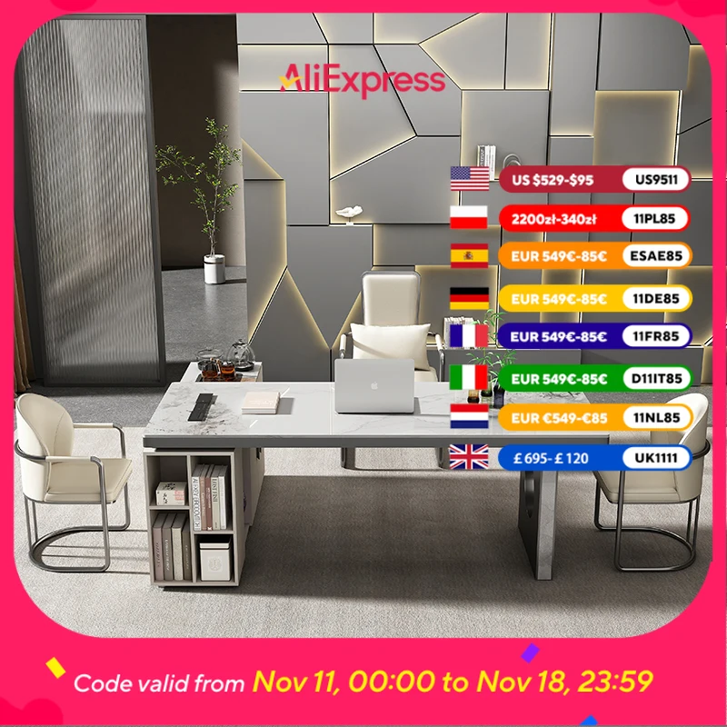 Long Writing Desktop Office Desk Hutch Storage Organizer Study Office Desks Drawers Modern Mesa Para Computador Furniture Office
Long Writing Desktop Office Desk Hutch Storage Organizer Study Office Desks Drawers Modern Mesa Para Computador Furniture Office