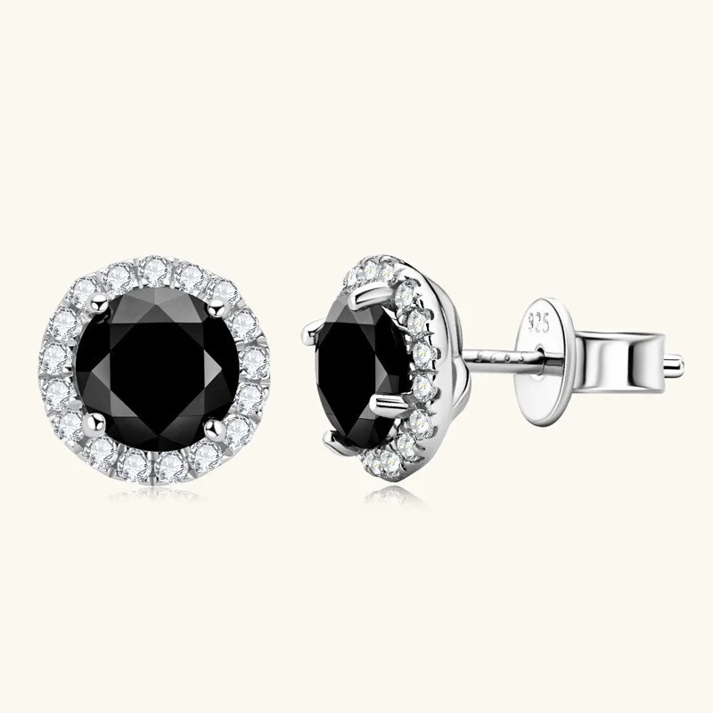 ZFSILVERFashion 925 Серебряный Муассанит Классический 0,8 карата Изысканные черные серьги в стиле хип-хоп Женские аксессуары Ювелирные изделия для вечеринок Подарок EMO-169
ZFSILVERFashion 925 Серебряный Муассанит Классический 0,8 карата Изысканные черные серьги в стиле хип-хоп Женские аксессуары Ювелирные изделия для вечеринок Подарок EMO-169