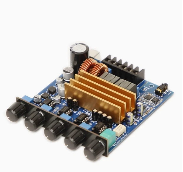 TPA3223 2.1 high-power digital fever HIFI tone Bluetooth 5.1 amplifier board (400W+200 * 2)
TPA3223 2.1 high-power digital fever HIFI tone Bluetooth 5.1 amplifier board (400W+200 * 2)