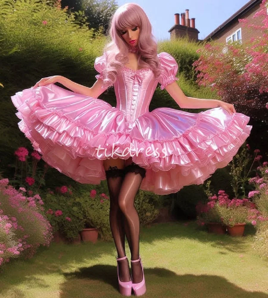 Sexy Pink Cosplay Prom Dress Satin Ruffles Short Sleeve Mini Short Cocktail Dress 2025 Elegant Formal Occasion EveningCustomized
Sexy Pink Cosplay Prom Dress Satin Ruffles Short Sleeve Mini Short Cocktail Dress 2025 Elegant Formal Occasion EveningCustomized