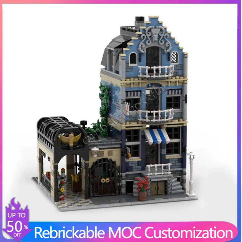 2519 PCS City Engineering Market Street MOC Customize Modular Building Block Creative Design Technology DIY Holiday Toy Gifts
2519 PCS City Engineering Market Street MOC Customize Modular Building Block Creative Design Technology DIY Holiday Toy Gifts