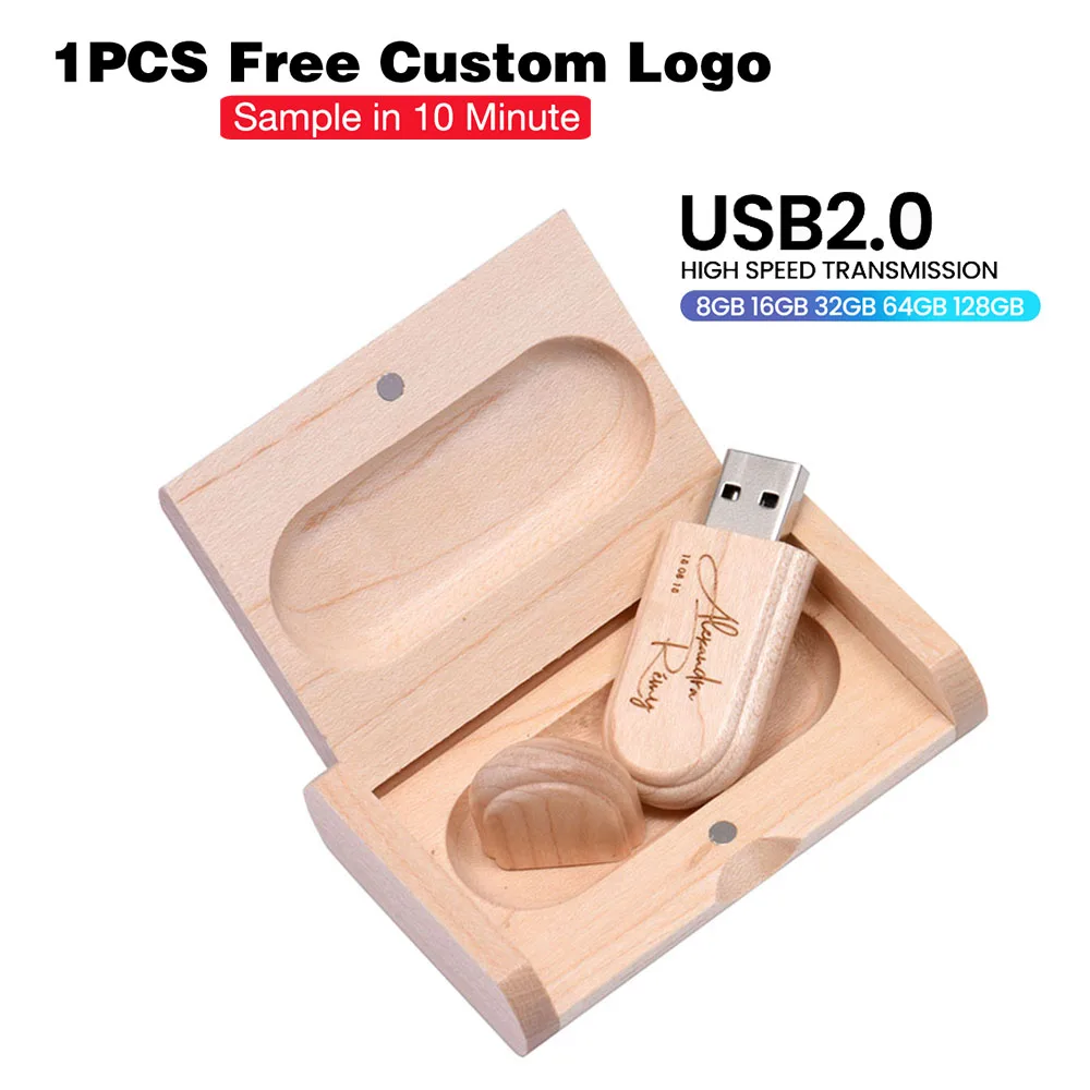 Wooden USB Flash Drives 16GB Pen Drive 64GB 32GB with Box Memory Stick 128GB Creative Gift Laptop 8GB 4G U Disk Free Custom Logo
Wooden USB Flash Drives 16GB Pen Drive 64GB 32GB with Box Memory Stick 128GB Creative Gift Laptop 8GB 4G U Disk Free Custom Logo