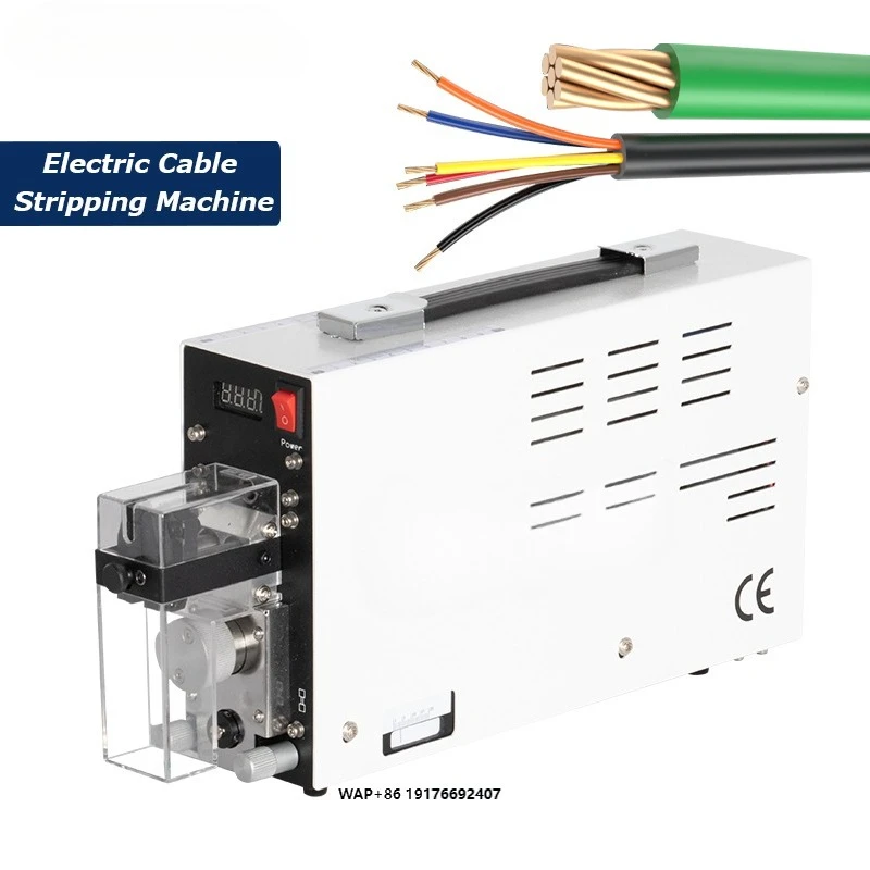 Portable Electric Wire Stripper (Automatic Wire Harness Stripping Tool) Wire Stripping Machine
Portable Electric Wire Stripper (Automatic Wire Harness Stripping Tool) Wire Stripping Machine