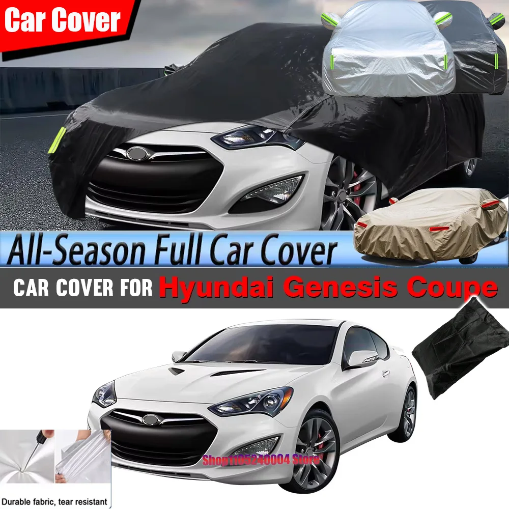 Outdoor Auto Full Waterproof Car Cover Sun Rain Snow Dust Ice Anti UV Protection For Hyundai Genesis Coupe 2009-2025
Outdoor Auto Full Waterproof Car Cover Sun Rain Snow Dust Ice Anti UV Protection For Hyundai Genesis Coupe 2009-2025
