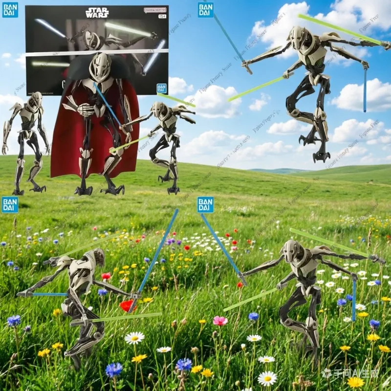 Special Offer Star Wars Anime General Grievous Action Figure 1/12 Scale Plastic Model Kit with Original Box In Stock
Special Offer Star Wars Anime General Grievous Action Figure 1/12 Scale Plastic Model Kit with Original Box In Stock