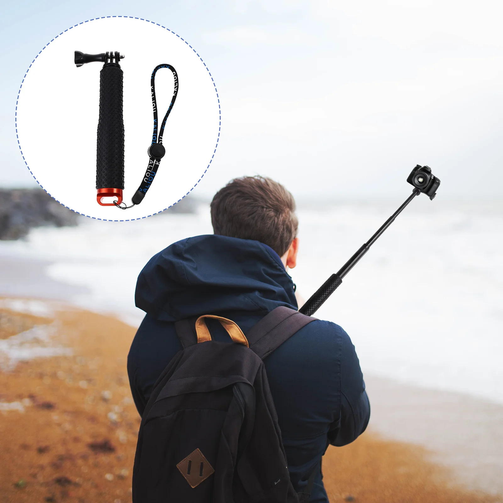 Extendable Sports Camera Stick Aluminum Selfie Stick Portable Lightweight Handheld Pole for Travel Diving Snowboarding
Extendable Sports Camera Stick Aluminum Selfie Stick Portable Lightweight Handheld Pole for Travel Diving Snowboarding