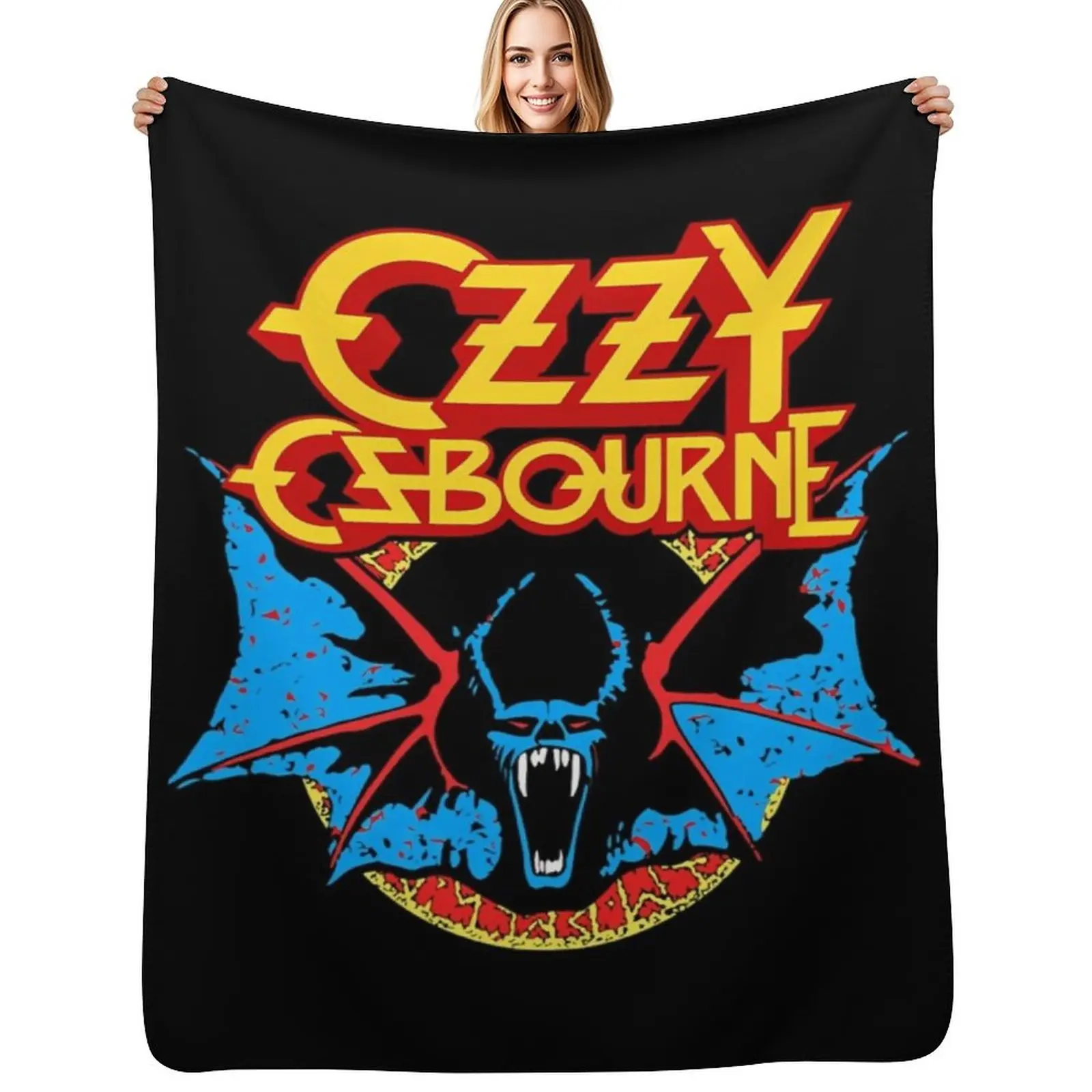 Ozzy Osbourne Classic Bat Throw Blanket Fashion Sofas Blankets For Sofas Soft Plush Plaid Flannel Blankets
Ozzy Osbourne Classic Bat Throw Blanket Fashion Sofas Blankets For Sofas Soft Plush Plaid Flannel Blankets