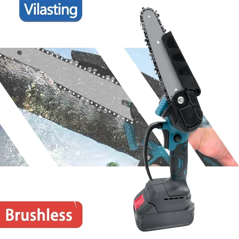 6 Inch Brushless Electric Chain Saw Handheld Portable Chainsaw Tree Wood Cutter Pruning Garden Power Tool Fit Makita Battery
6 Inch Brushless Electric Chain Saw Handheld Portable Chainsaw Tree Wood Cutter Pruning Garden Power Tool Fit Makita Battery
