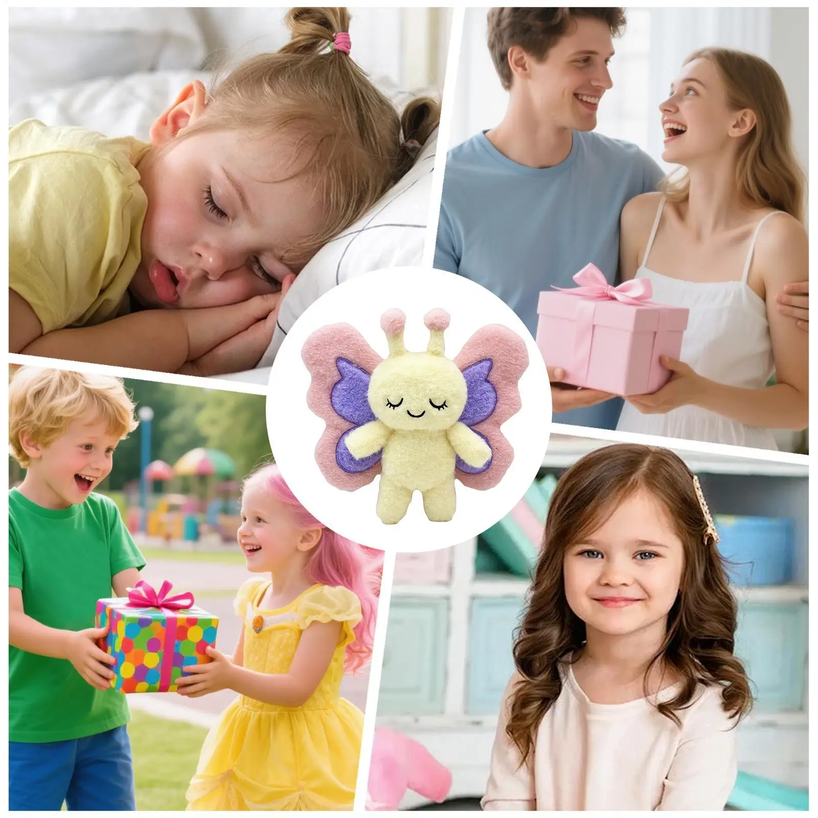 Butterfly Baby Toy Stuffed Gentle Safe Doll Stroller Toy Butterfly for Kids Boy Birthday Travel Crib Mobile Home Indoor Bed
Butterfly Baby Toy Stuffed Gentle Safe Doll Stroller Toy Butterfly for Kids Boy Birthday Travel Crib Mobile Home Indoor Bed