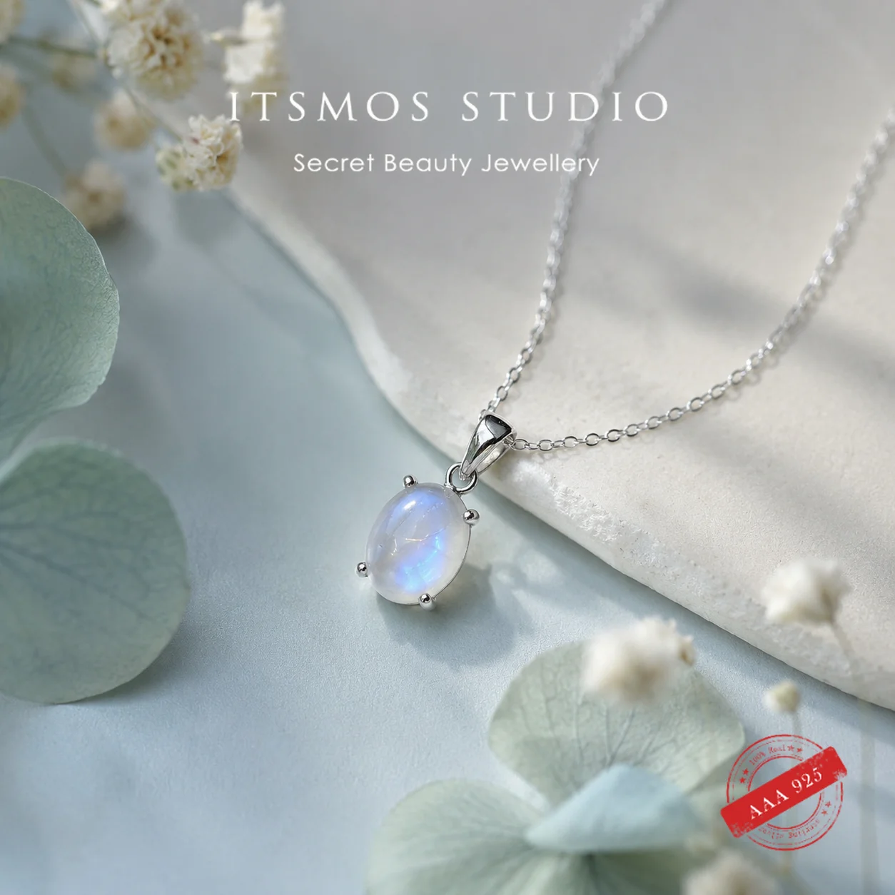 ITSMOS Moonstone Pendant Necklace Sterling Silver Gemstone Vintage Intricate Basket Jewelry Minimalist Romantic Gift for Wowen
ITSMOS Moonstone Pendant Necklace Sterling Silver Gemstone Vintage Intricate Basket Jewelry Minimalist Romantic Gift for Wowen