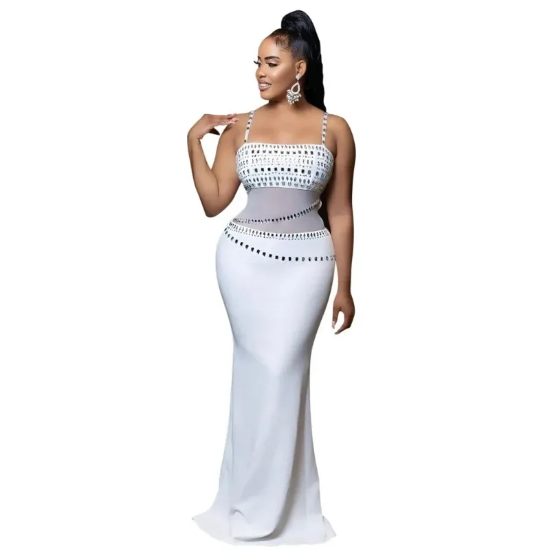 Dashiki African Clothes African Party Evening Dresses for Women Summer Sexy Africa Sleeveless Rhinestone Long Maxi Bodycon Dress
Dashiki African Clothes African Party Evening Dresses for Women Summer Sexy Africa Sleeveless Rhinestone Long Maxi Bodycon Dress