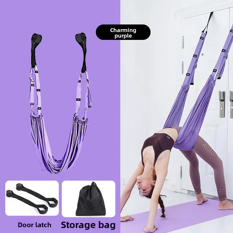 Adjustable Anti-Gravity Aerial Yoga Hammock Set Multifunctional Pilates Swing Strap for Dance Fitness Workout & Body Shaping
Adjustable Anti-Gravity Aerial Yoga Hammock Set Multifunctional Pilates Swing Strap for Dance Fitness Workout & Body Shaping