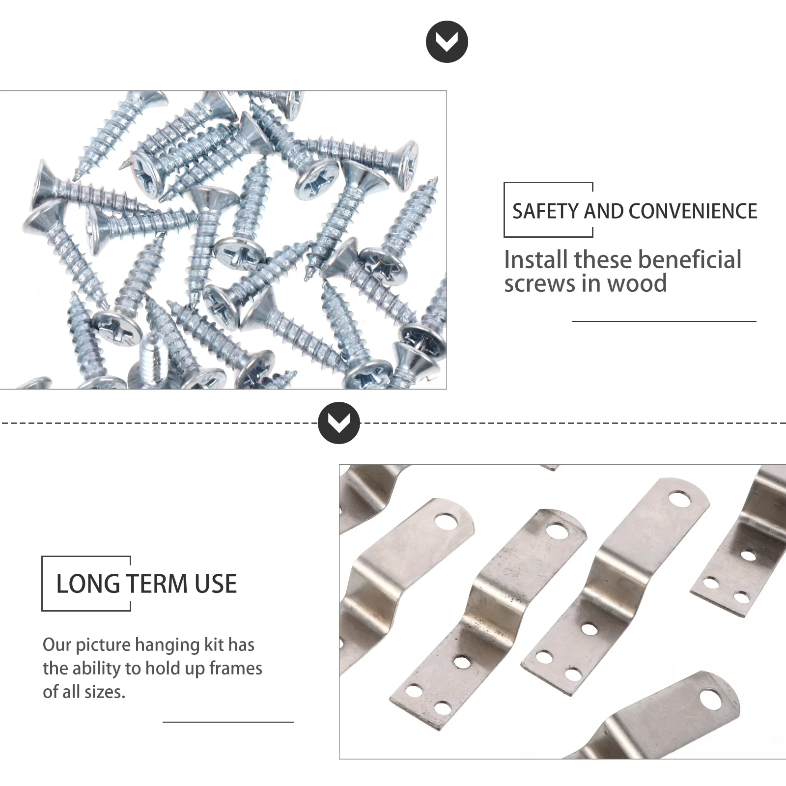 10pcs Z-type Lock Buckle 18mm High with Screws Picture Hanging Kit for Frames Mirrors Shelves Wall Decor Hardware
10pcs Z-type Lock Buckle 18mm High with Screws Picture Hanging Kit for Frames Mirrors Shelves Wall Decor Hardware