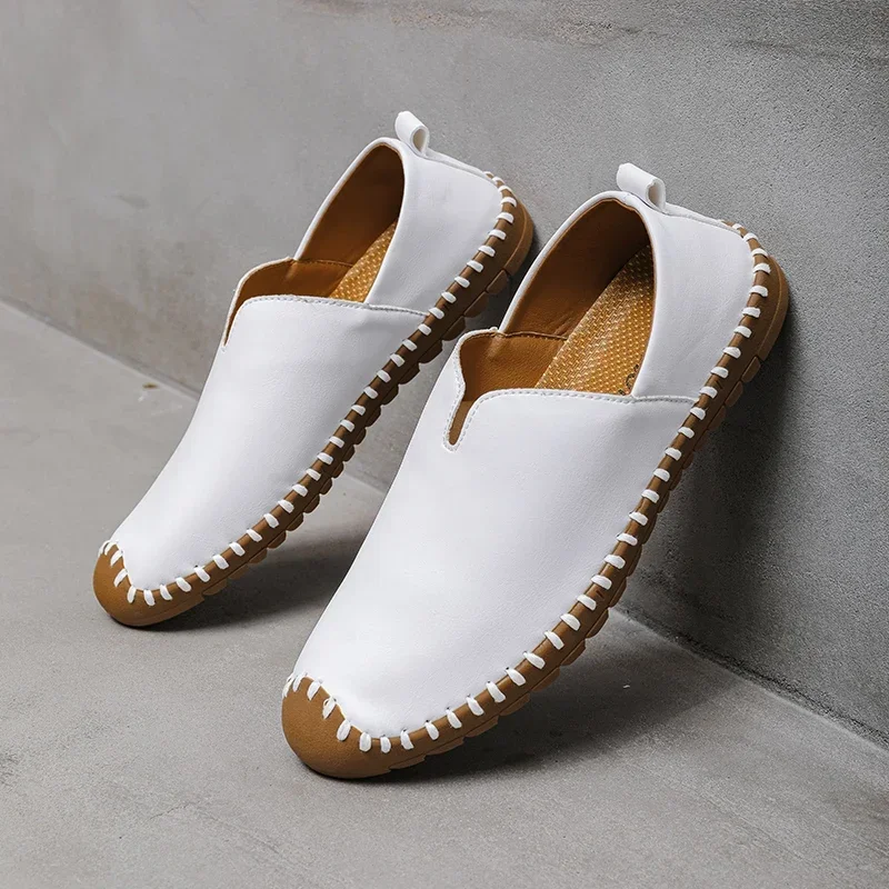 Summer Plus Size Men's Leather Shoes Simple Oxford Sole Casual Shoes Comfortable Soft Sole Lightweight Non-Slip Loafers
Summer Plus Size Men's Leather Shoes Simple Oxford Sole Casual Shoes Comfortable Soft Sole Lightweight Non-Slip Loafers