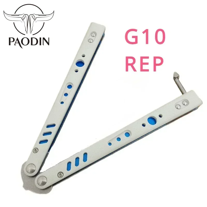 Нож Paodin White Rep Replicant D2 с титановой рукоятью G10
Нож Paodin White Rep Replicant D2 с титановой рукоятью G10