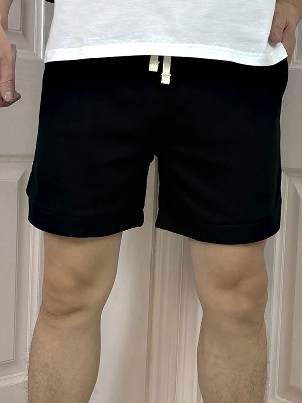 Summer Casual Cotton Knitted Shorts Men's Loose Fit Running Fitness Leisure Thigh Length Sporty mid Waist Straight Tube
Summer Casual Cotton Knitted Shorts Men's Loose Fit Running Fitness Leisure Thigh Length Sporty mid Waist Straight Tube