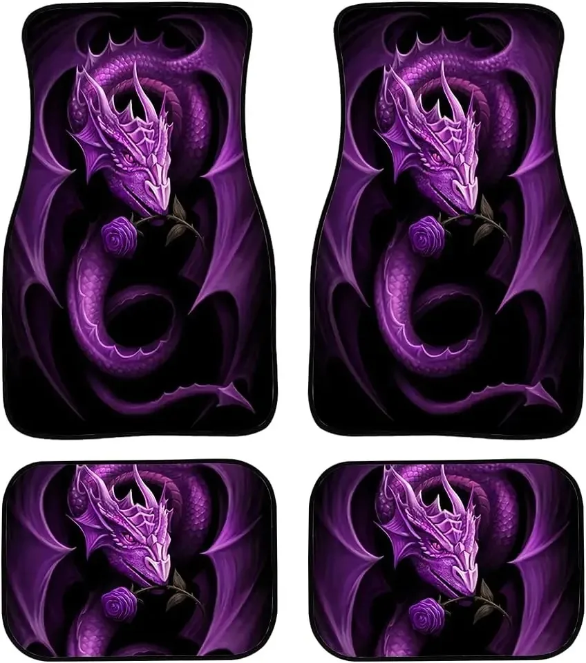 Purple Dragon Car Floor Mats Anti-Slip Foot Mat All Weather Universal Fit for Auto Cars Sedan SUV Automotive Interior
Purple Dragon Car Floor Mats Anti-Slip Foot Mat All Weather Universal Fit for Auto Cars Sedan SUV Automotive Interior