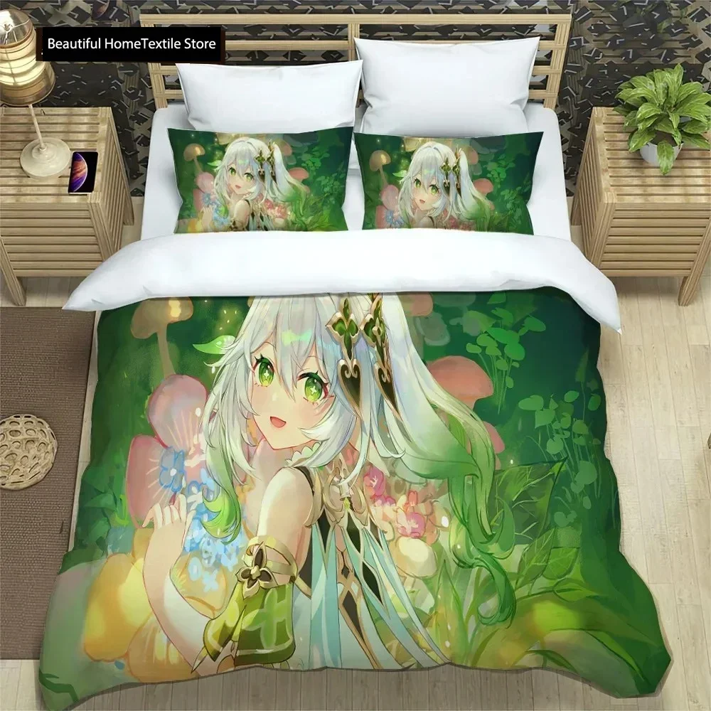 Anime Genshin Impact 3D NEW Duvet Cover Pillowcase Bedding Set Adult Boy Girl Bedroom Decoration Children Single Double Large
Anime Genshin Impact 3D NEW Duvet Cover Pillowcase Bedding Set Adult Boy Girl Bedroom Decoration Children Single Double Large