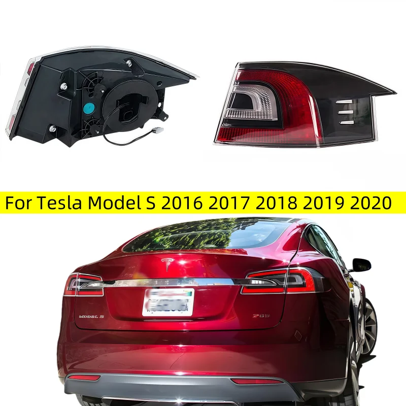 For Tesla Model S 2016 2017 2018 2019 2020 LED Turn Signal Light Brake Parking Lamp Driving Lamp 600591800 600591900 Tail Light
For Tesla Model S 2016 2017 2018 2019 2020 LED Turn Signal Light Brake Parking Lamp Driving Lamp 600591800 600591900 Tail Light