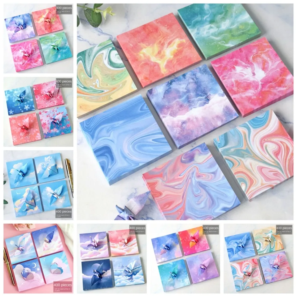 400pcs Art Material Starry Sky Origami Paper Scrapbooking Folding Colorful Folded Paper Square Origami
400pcs Art Material Starry Sky Origami Paper Scrapbooking Folding Colorful Folded Paper Square Origami