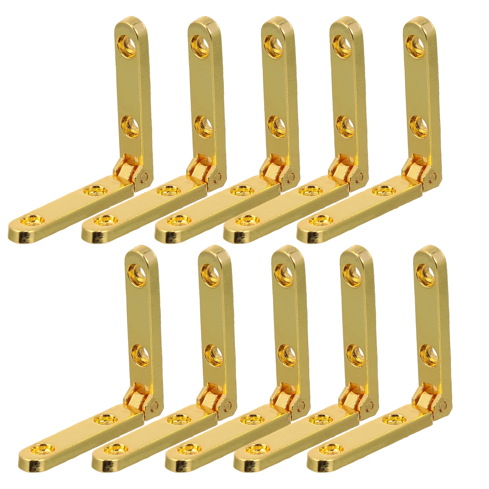 Rust Resistant Zinc Alloy 90 Degree Hinges Miniature Furniture Hinge For Jewelry Box And Chests 10pcs
Rust Resistant Zinc Alloy 90 Degree Hinges Miniature Furniture Hinge For Jewelry Box And Chests 10pcs