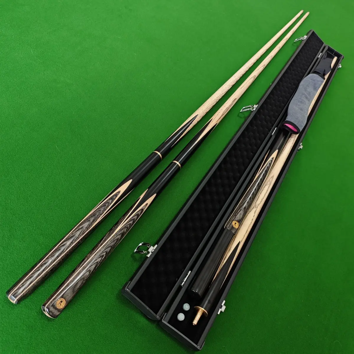 Good Reviews Senior Grey Ash Wood Billiard Cue 9.8mm 3/4 Split Professional Snooker Cue Stick
Good Reviews Senior Grey Ash Wood Billiard Cue 9.8mm 3/4 Split Professional Snooker Cue Stick