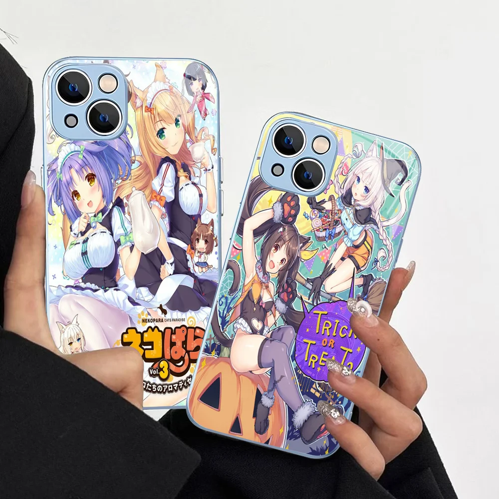 Nekopara Chocola Vanilla Phone Case For iPhone 14 13 12 Mini 11 Pro XS Max X XR 14 Plus Tempered Glass Cover
Nekopara Chocola Vanilla Phone Case For iPhone 14 13 12 Mini 11 Pro XS Max X XR 14 Plus Tempered Glass Cover