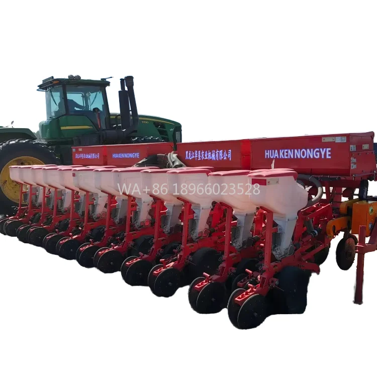 Pneumatic Precision High-end 18 Rows Corn Seed Planter Tractor Mounted Vacuum Corn Planting Machine With Core Engine New Title
Pneumatic Precision High-end 18 Rows Corn Seed Planter Tractor Mounted Vacuum Corn Planting Machine With Core Engine New Title