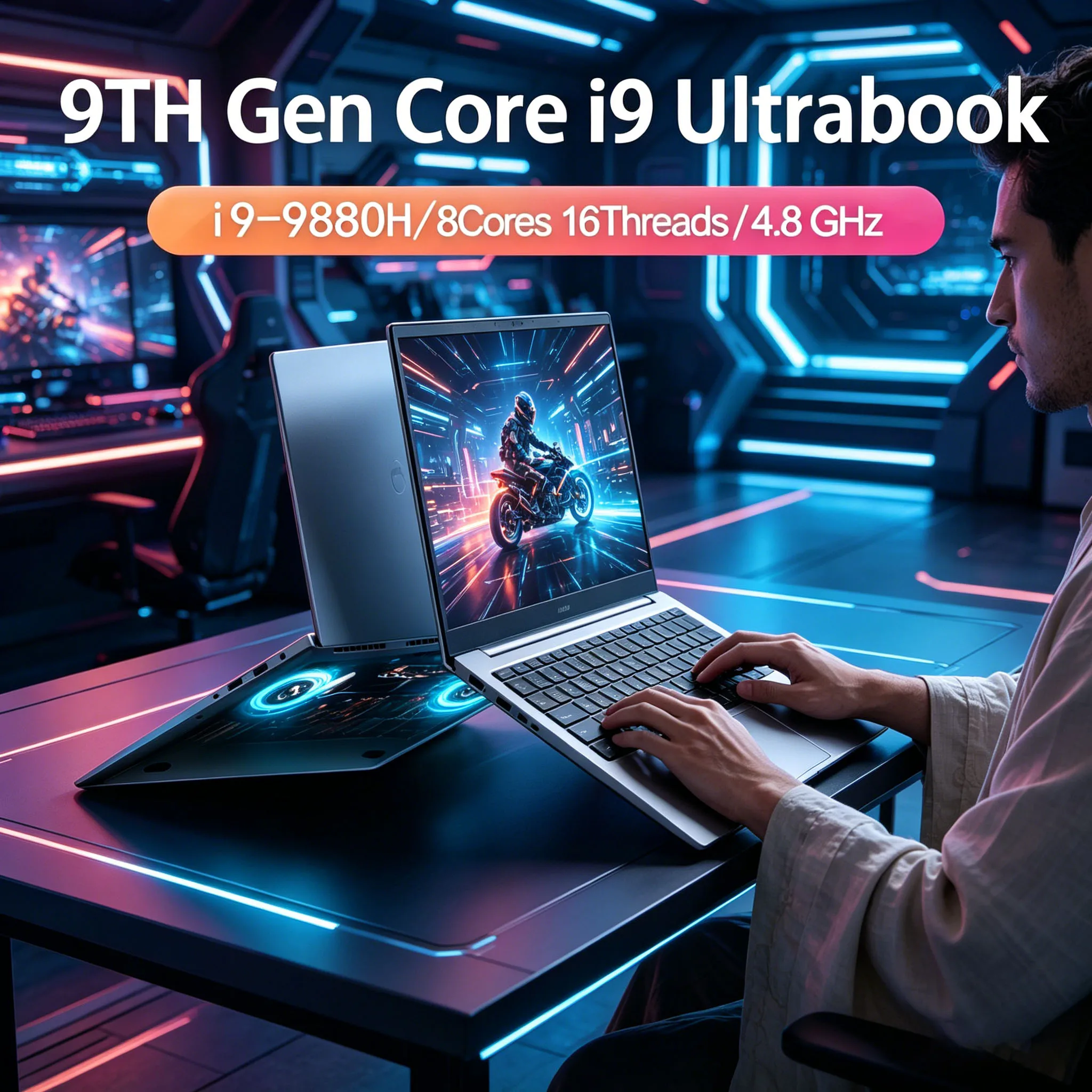 Blazing 15.6 Inch Laptop Intel Core I9-12900H/i9-10885H Windows 11 Pro 2DDR4 2M.2 SSD Ultrabook Computer Fingerprint Unlock WIFI
Blazing 15.6 Inch Laptop Intel Core I9-12900H/i9-10885H Windows 11 Pro 2DDR4 2M.2 SSD Ultrabook Computer Fingerprint Unlock WIFI