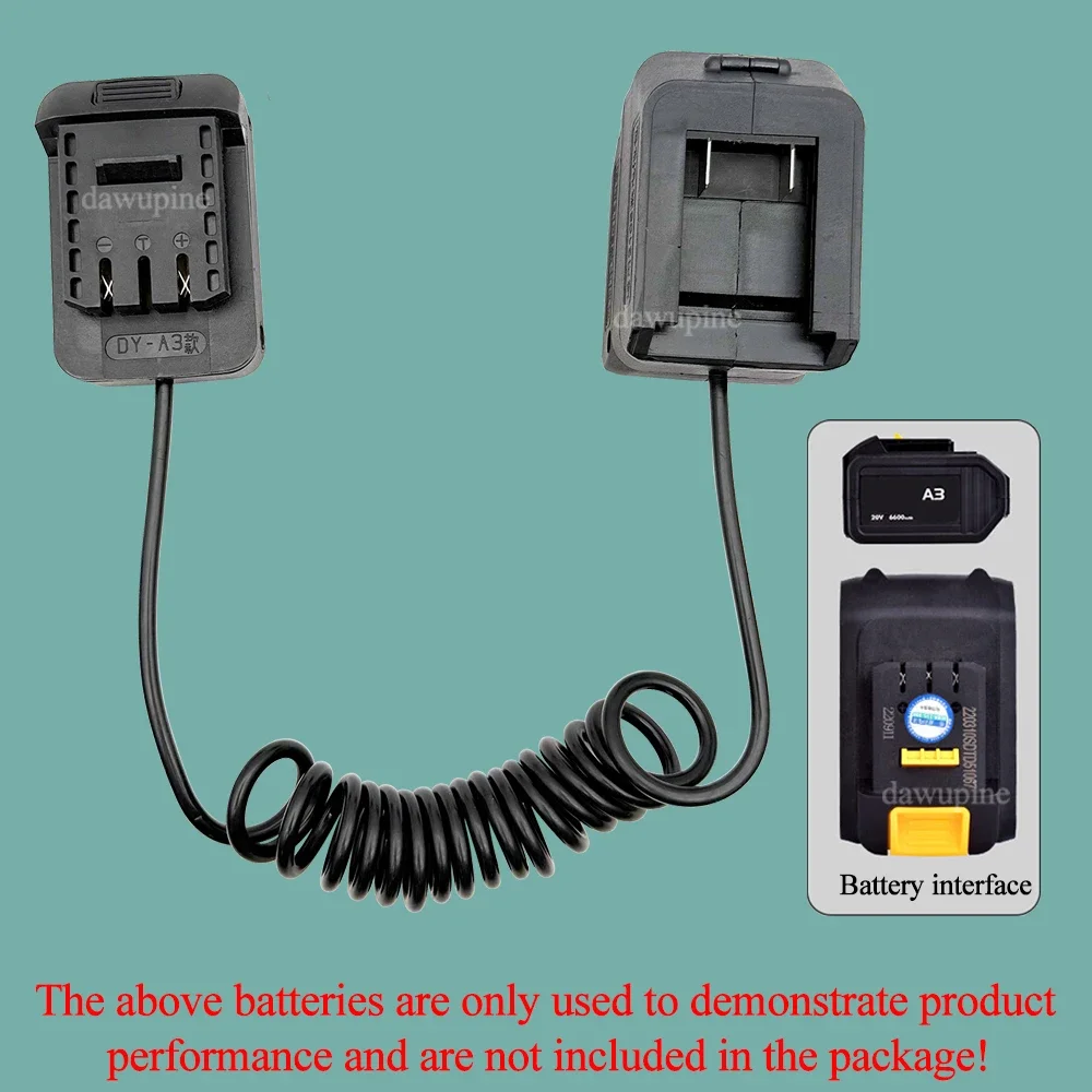 Power Tools 2 In 1 Adapter Converter Extended Line Connector Weight Reducer for DaYi A3 88F 21V Li-ion Battery for DaYi A3 Tools
Power Tools 2 In 1 Adapter Converter Extended Line Connector Weight Reducer for DaYi A3 88F 21V Li-ion Battery for DaYi A3 Tools