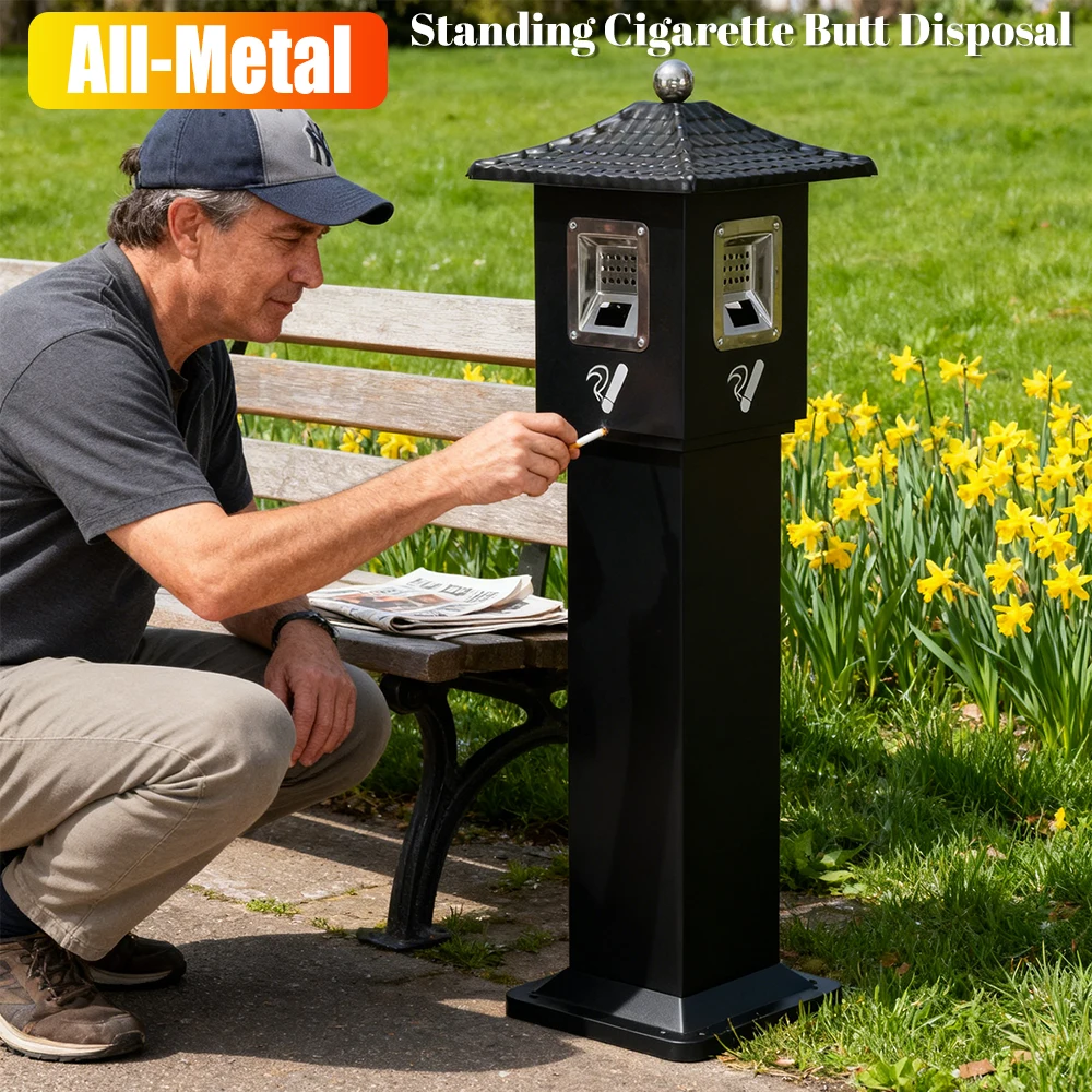 Водонепроницаемый коммерческий контейнер для утилизации окурков, легко чистится, для патио, торговых центров, офисов и отелей
Водонепроницаемый коммерческий контейнер для утилизации окурков, легко чистится, для патио, торговых центров, офисов и отелей