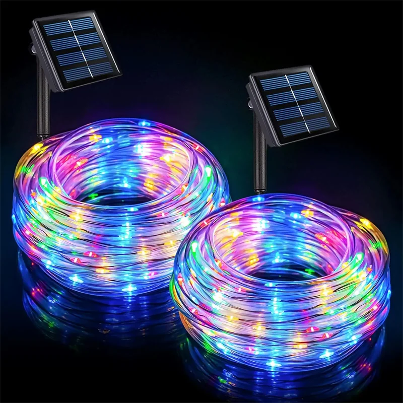 200 LED Light Up Your Garden with Solar LED String Lights - Tube Rope Garland for All Occasions
200 LED Light Up Your Garden with Solar LED String Lights - Tube Rope Garland for All Occasions