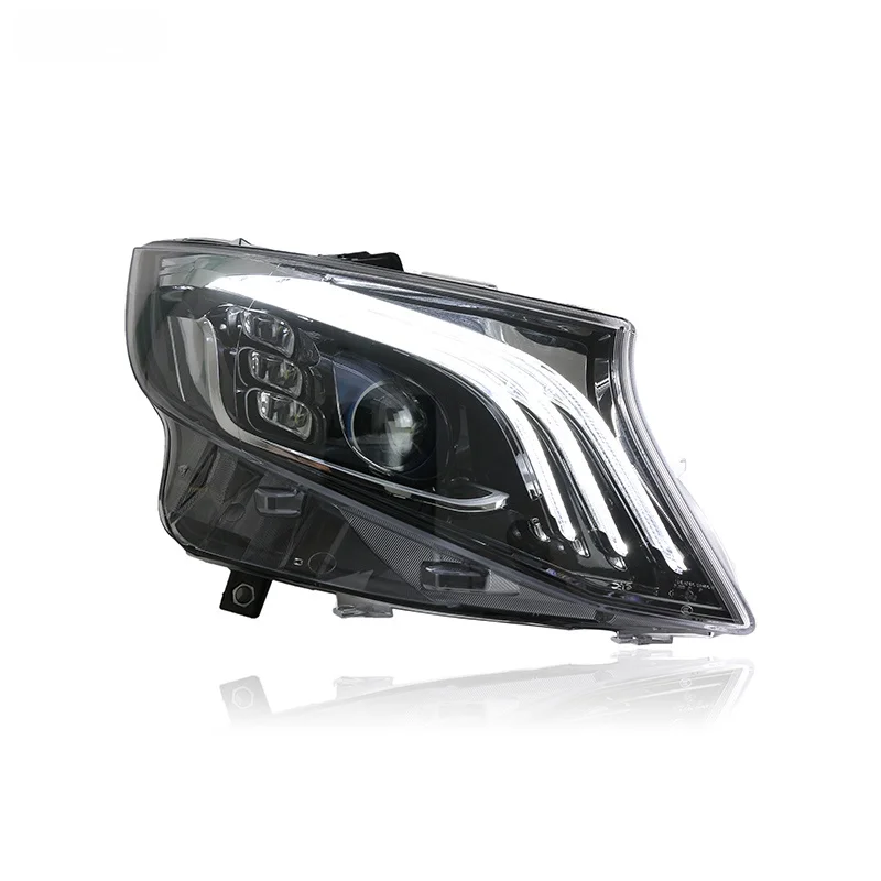 for Mercedes-Benz Vito Modified Headlight Assembly 2016-2021Vito Light Guide Daytime Running Lights Steering Style Lens
for Mercedes-Benz Vito Modified Headlight Assembly 2016-2021Vito Light Guide Daytime Running Lights Steering Style Lens