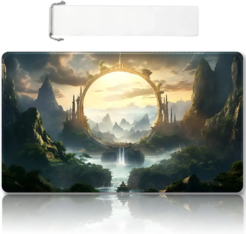 Premium Stitched MTG Playmat with Zones and Non-Slip Rubber Backing - TCG Play Mat for MTG and Other Card Games - Colorful Desig
Premium Stitched MTG Playmat with Zones and Non-Slip Rubber Backing - TCG Play Mat for MTG and Other Card Games - Colorful Desig