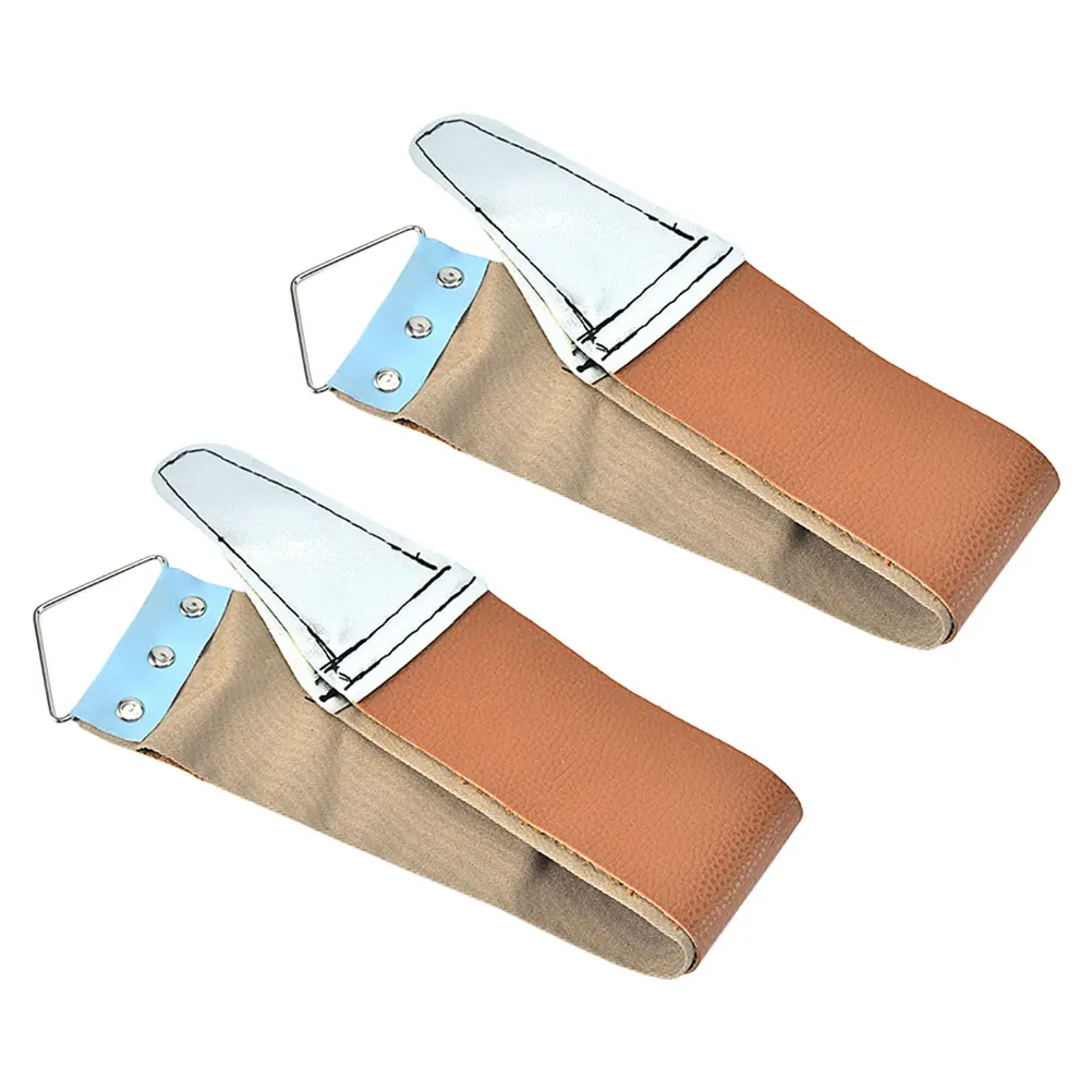 2 Pcs Razor Sharpening Cloth Barber Shop Strop Practical Strap Tool Artificial Household Straps Dual-sided
2 Pcs Razor Sharpening Cloth Barber Shop Strop Practical Strap Tool Artificial Household Straps Dual-sided