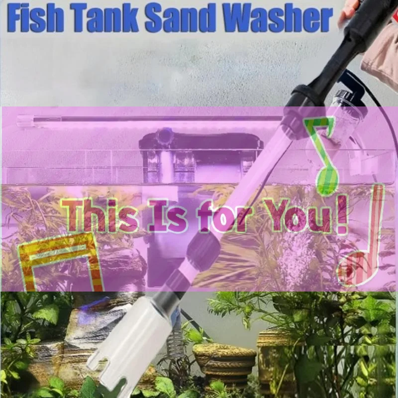 【HMA】220V Powerful Suction Aquarium Electric Syphon Operated Fish Tank Sand Washer Vacuum Gravel Water Changer Siphon
【HMA】220V Powerful Suction Aquarium Electric Syphon Operated Fish Tank Sand Washer Vacuum Gravel Water Changer Siphon