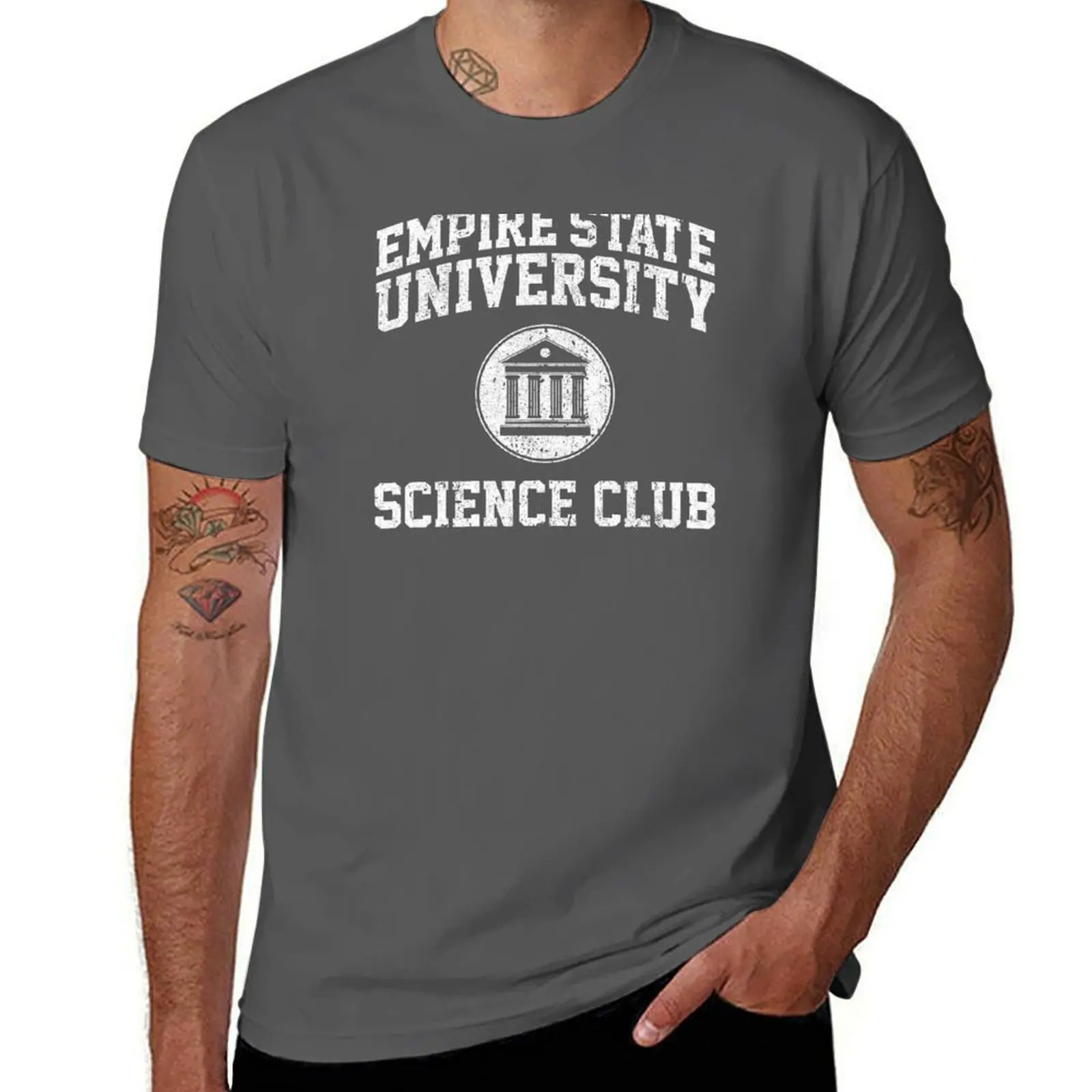 Empire State University Science Club (Variant) T-Shirt Casual Everyday Wear T-Shirt
Empire State University Science Club (Variant) T-Shirt Casual Everyday Wear T-Shirt