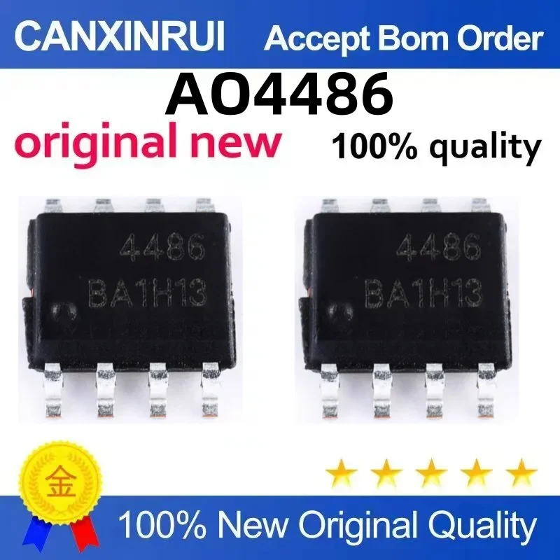 (5-100 pieces) AO4486 silk screen 4486 brand new SOP8 N-channel MOS tube
(5-100 pieces) AO4486 silk screen 4486 brand new SOP8 N-channel MOS tube