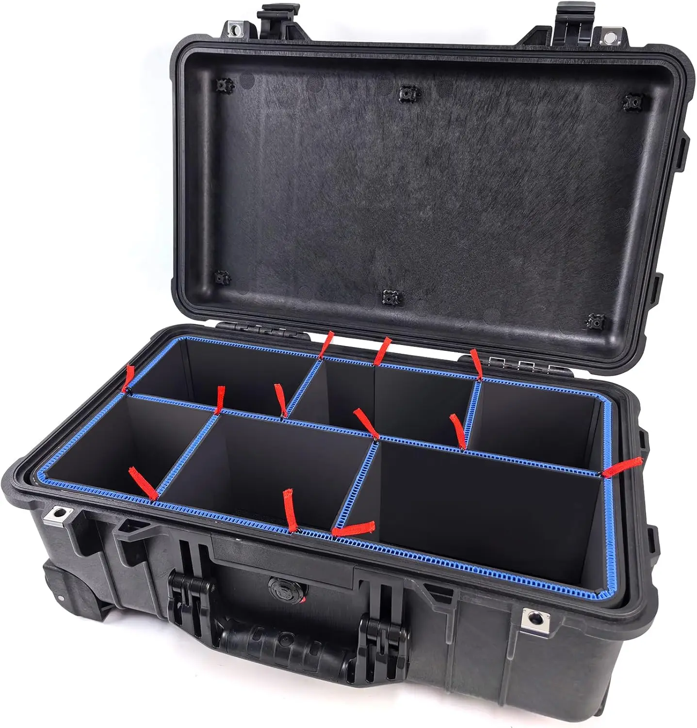 Customizable Divider System for Pelican 1510 Case, DIY Organizer with U-Clips & Red Pull Tabs, Secure Foam Inserts for Tools and
Customizable Divider System for Pelican 1510 Case, DIY Organizer with U-Clips & Red Pull Tabs, Secure Foam Inserts for Tools and