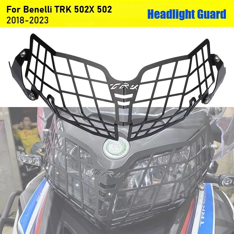 For Benelli TRK 502x 502 TRK502x Trk502 2018-2022 2023 Headlight Head Light Guard Protector Cover Grille Motorcycle Accessories
For Benelli TRK 502x 502 TRK502x Trk502 2018-2022 2023 Headlight Head Light Guard Protector Cover Grille Motorcycle Accessories