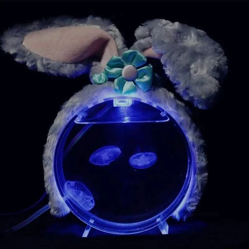 Aquarium desktop jellyfish tank starfish mini tank dream lantern bubble oxygen supply aquarium accessories 5V 1.5W
Aquarium desktop jellyfish tank starfish mini tank dream lantern bubble oxygen supply aquarium accessories 5V 1.5W
