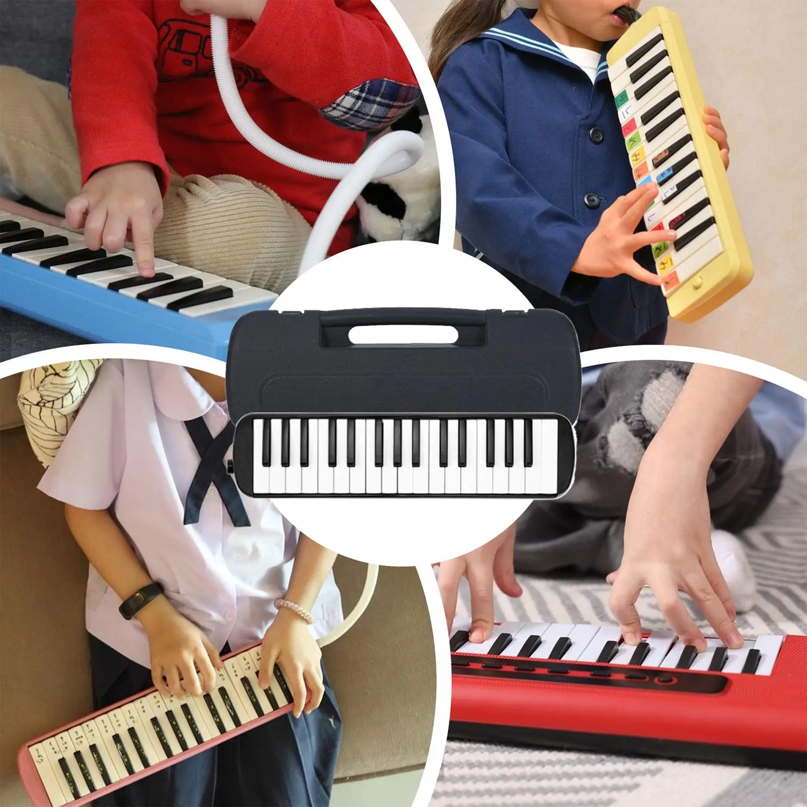32-Key Piano Keyboard 32-Key Beginner Portable Keyboard Toys With Soft Long Tube Musical Instruments For Adults Teens Boys Men
32-Key Piano Keyboard 32-Key Beginner Portable Keyboard Toys With Soft Long Tube Musical Instruments For Adults Teens Boys Men