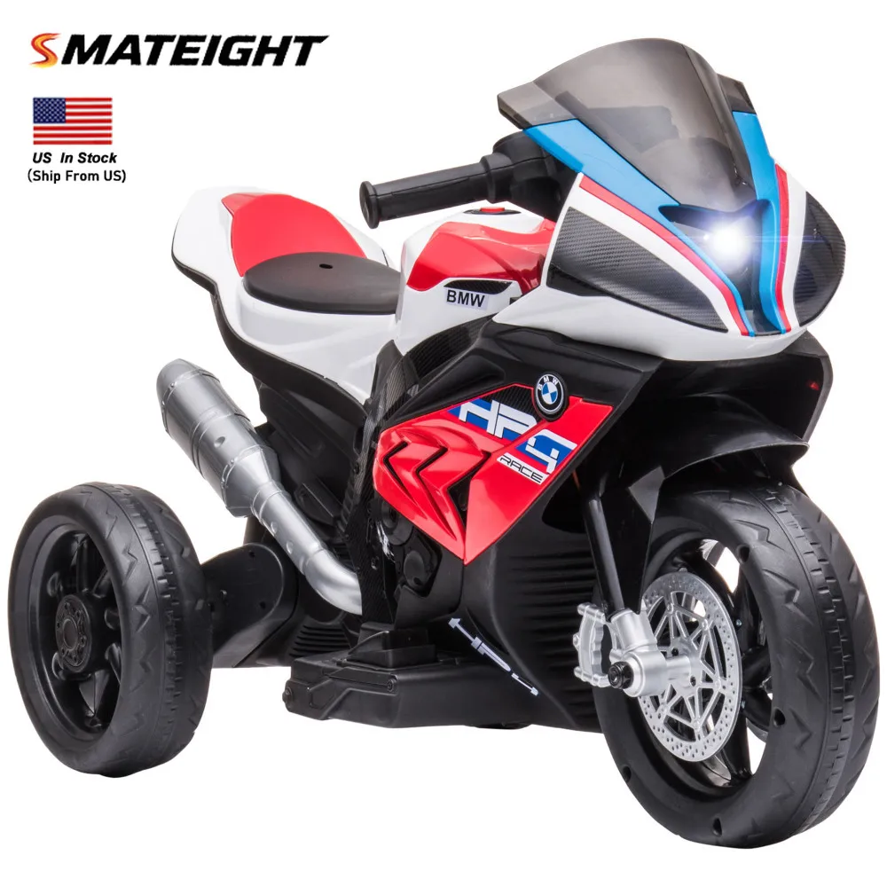 6V Kids Ride on Motorcycle with Off-Road Battery Powered Three Wheels Dirtbike with USB, Music and Headlight for age 3+
6V Kids Ride on Motorcycle with Off-Road Battery Powered Three Wheels Dirtbike with USB, Music and Headlight for age 3+
