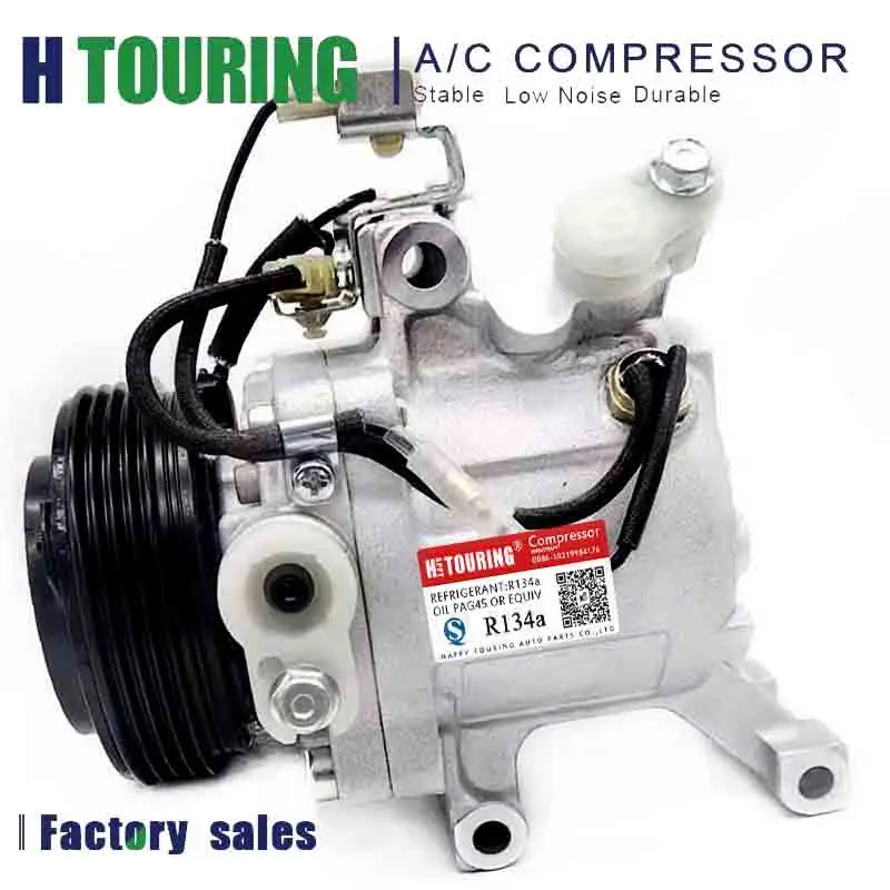 SV07C A/C Compressor 88320-B4010 88320B4010 4PK for Toyota Passo Daihatsu Terio 88320B1020 4472605550 4472605054 4472605820
SV07C A/C Compressor 88320-B4010 88320B4010 4PK for Toyota Passo Daihatsu Terio 88320B1020 4472605550 4472605054 4472605820