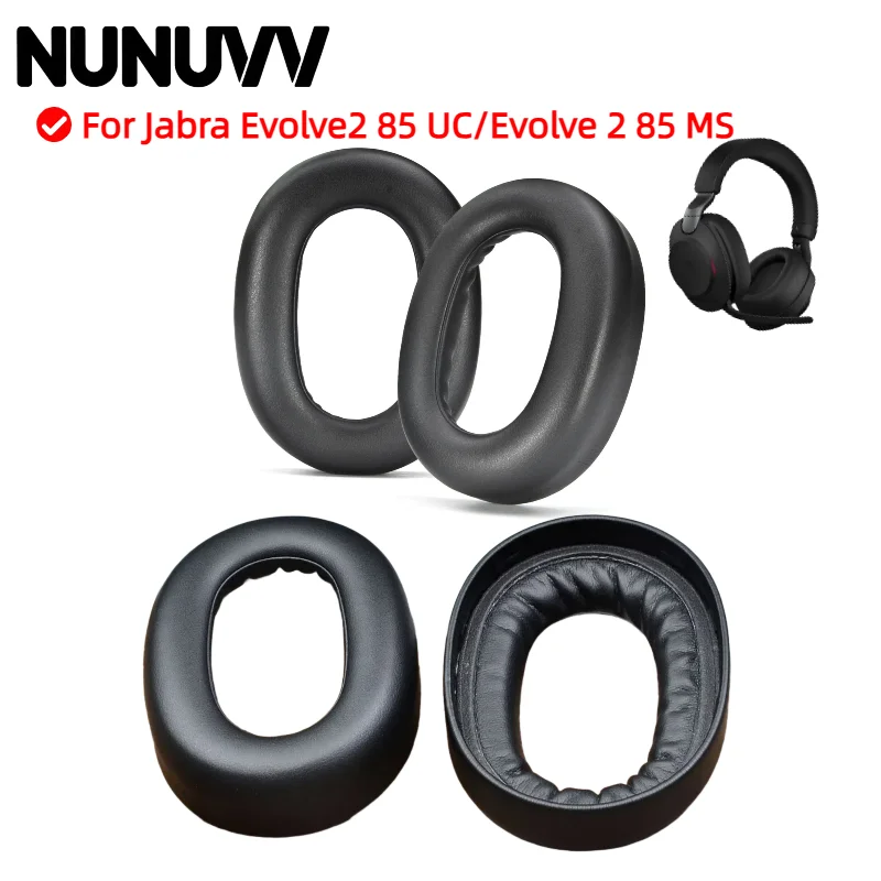 NUNUVV Replacement Ear pads Fits For Jabra Evolve2 85 UC/Evolve 2 85 MS Headphones Ear Cushions Earpads headset
NUNUVV Replacement Ear pads Fits For Jabra Evolve2 85 UC/Evolve 2 85 MS Headphones Ear Cushions Earpads headset