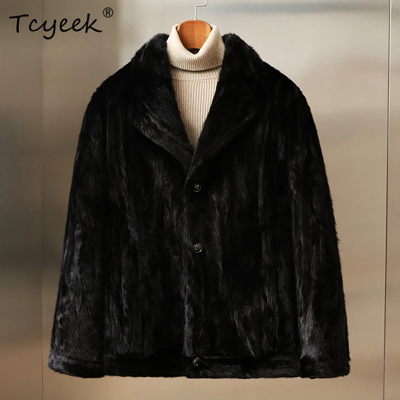 Tcyeek Куртка из натурального меха Мужская зимняя одежда Лоскутное норковое мужское пальто Черное пальто из натуральной норки Новая верхняя одежда 2025 Куртка Мужская
Tcyeek Куртка из натурального меха Мужская зимняя одежда Лоскутное норковое мужское пальто Черное пальто из натуральной норки Новая верхняя одежда 2025 Куртка Мужская