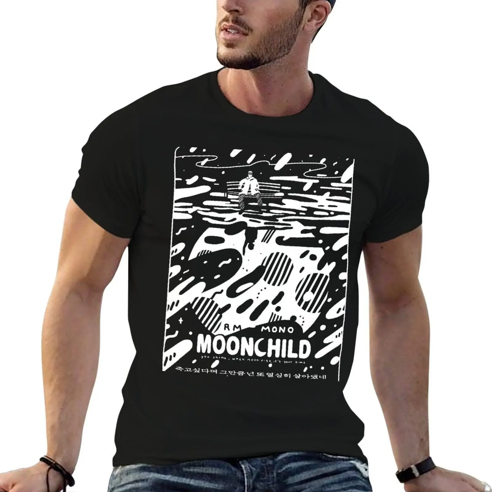 RM - MONO - Moonchild T-Shirt men t shirt cotton 100% man t shirt cotton t shirt man designer T-shirt
RM - MONO - Moonchild T-Shirt men t shirt cotton 100% man t shirt cotton t shirt man designer T-shirt
