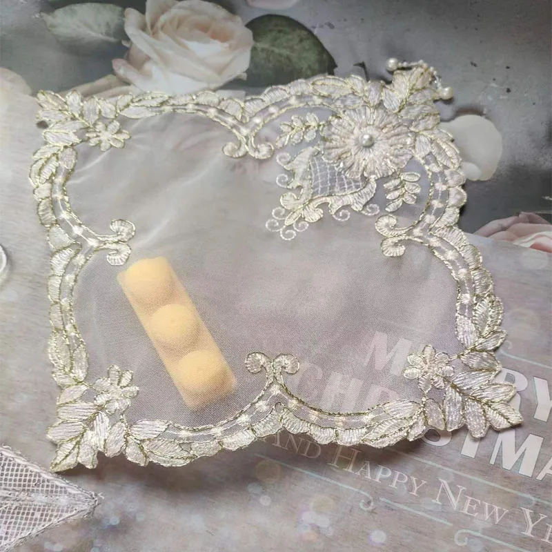 Luxury gold flower beads Embroidery table cloth cover wedding kitchen Christmas tea tablecloth Table decoration and accessories
Luxury gold flower beads Embroidery table cloth cover wedding kitchen Christmas tea tablecloth Table decoration and accessories
