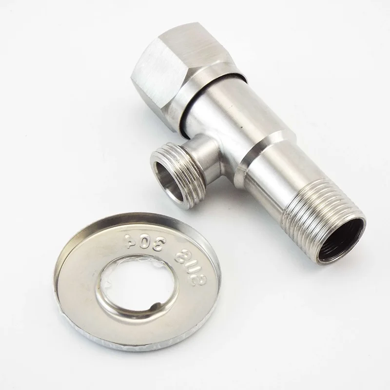 304 Stainless Steel Angle Stop Valves G1/2 20mm Cold Hot Water Stop Valve for Bathroom Toilet Sink Accessories q1
304 Stainless Steel Angle Stop Valves G1/2 20mm Cold Hot Water Stop Valve for Bathroom Toilet Sink Accessories q1